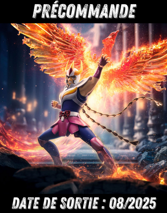 082025 - Saint Seiya - Phoenix Ikki Version Deluxe - Statuette Iron Studio