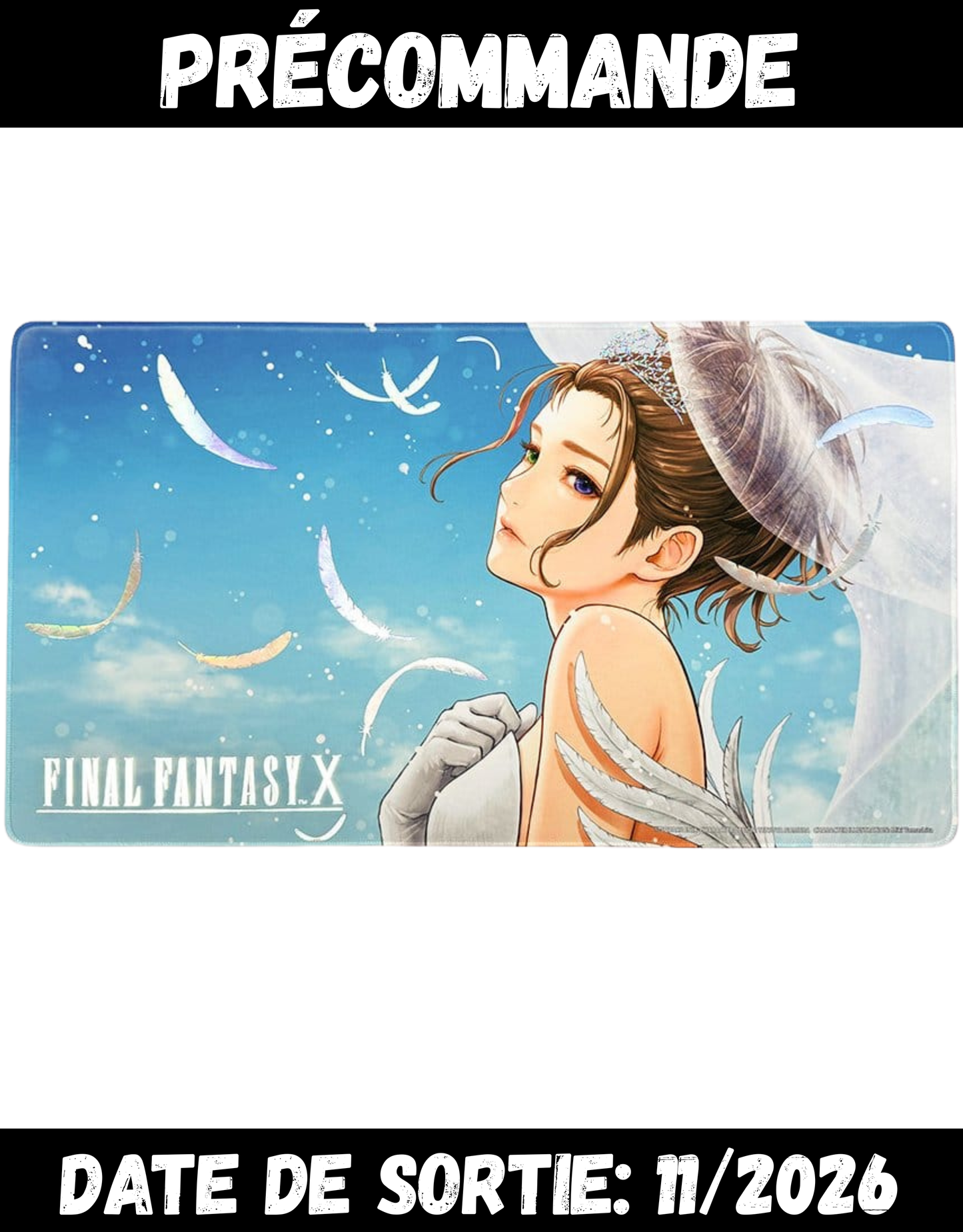 112026 - Final Fantasy X - Yuna Wedding Dress Foil Stamp Ver. - Tapis de Jeu