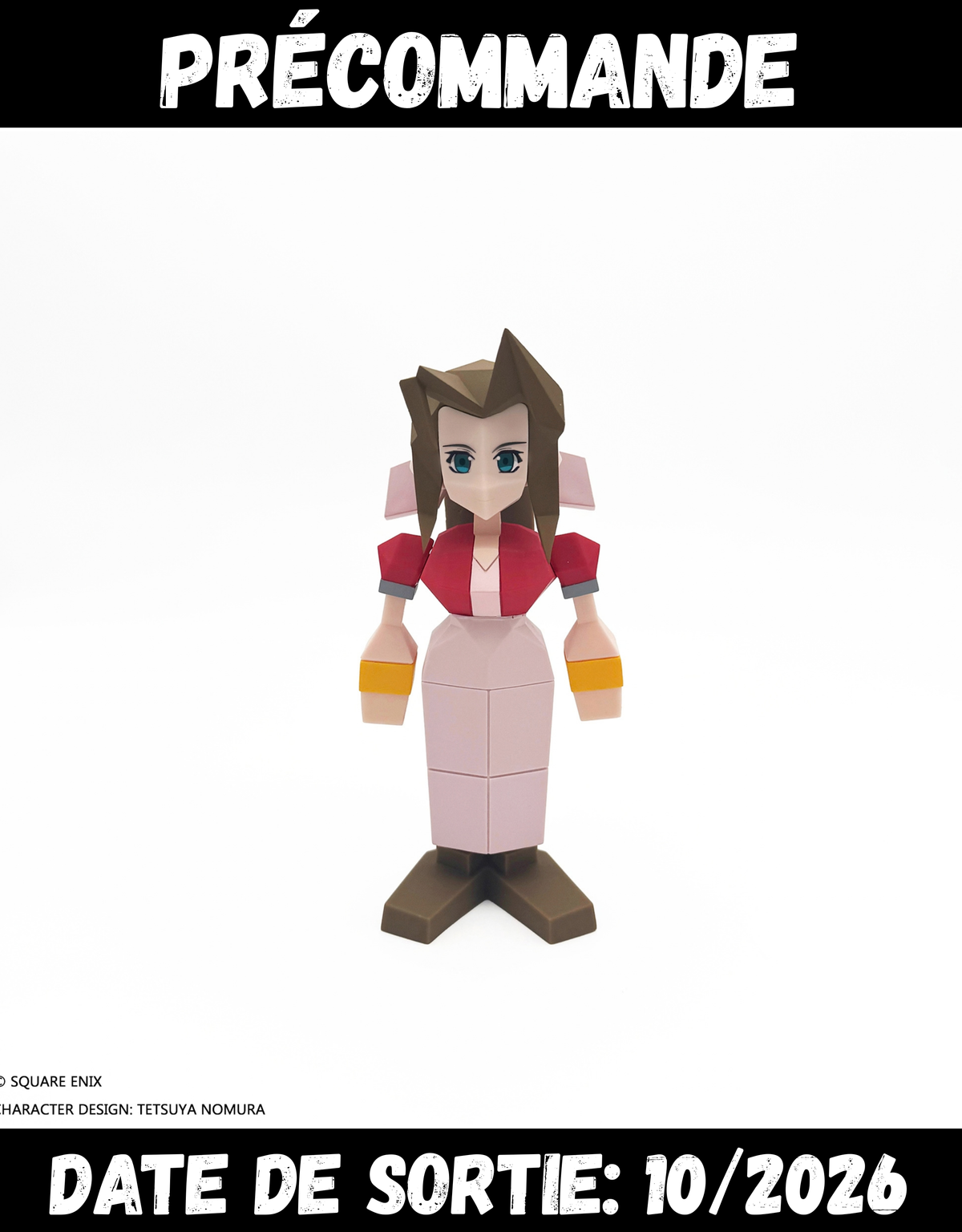 102026 - Final Fantasy VII - Aerith (Poligon Vinyl) - Figurine Square Enix