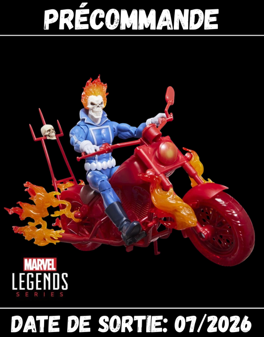 072026 - Marvel - Ghost Rider (Johnny Blaze) - Figurine Articulée Hasbro