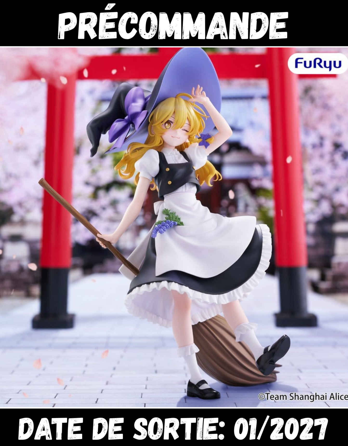 012027 - Touhou Project - Marisa Kirisame - Figurine FuRyu