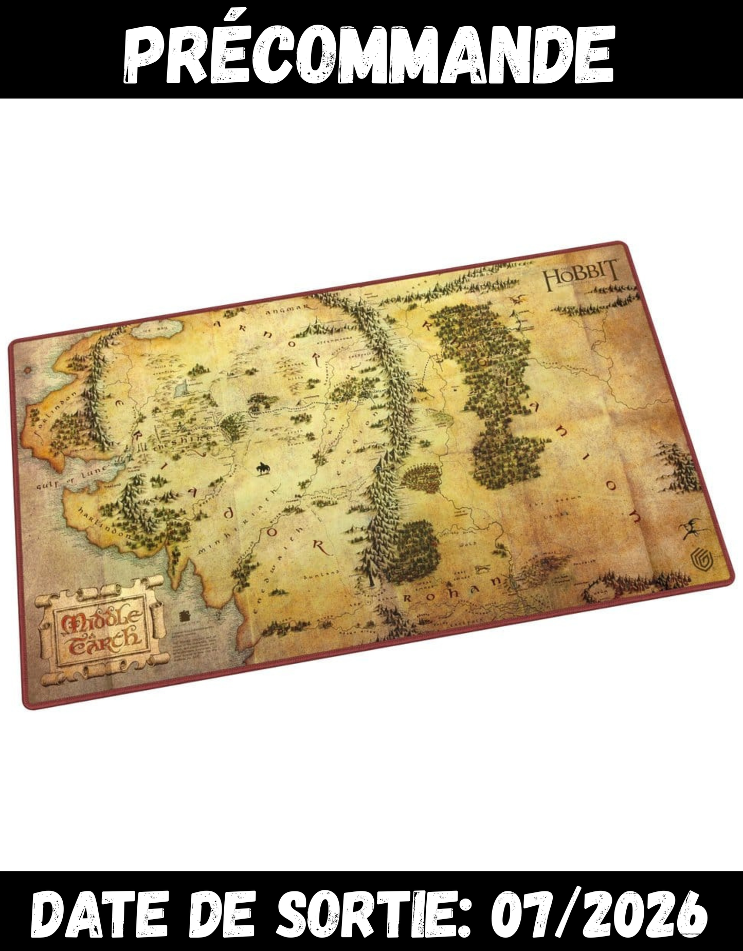 072026 - The Hobbit - Middle-Earth (Play-Mat Standard) - Tapis de Jeu
