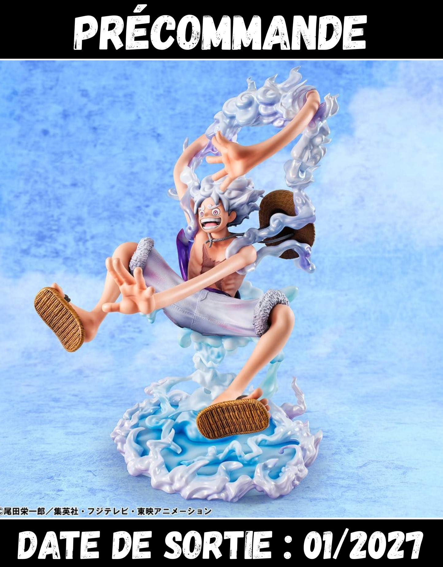 012027 - One Piece - Monkey D. Luffy "Gear 5" (P.O.P) - Statuette Megahouse