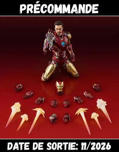 112026 - Marvel - Iron Man 'Mark 85' (Infinity Saga) - Figurine Articulée Tamashii Nation
