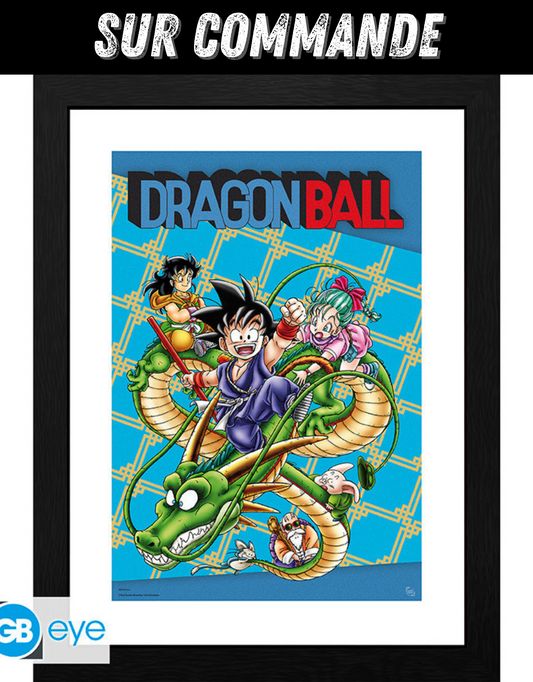 Dragon Ball - Couverture - Tirage Encadrée GB Eye
