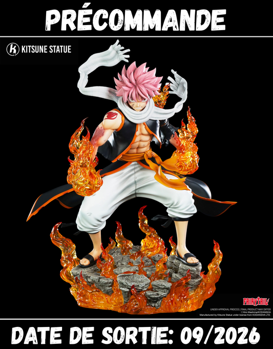 092026 - Fairy Tail - Natsu Dragneel - Statuette Kitsune