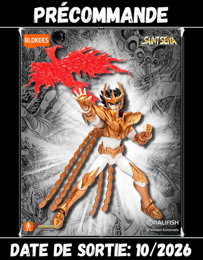 082026 - Saint-Seiya - Phoenix Ikki (Champion Class) - Figurine Articulée Blokees