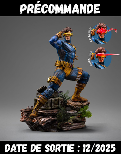 122025 - Marvel - Cyclops - Statuette Iron Studio