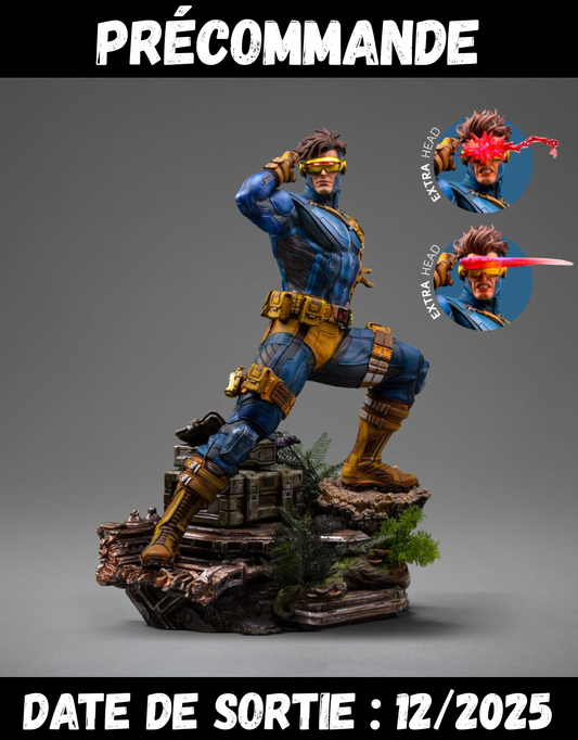122025 - Marvel - Cyclops - Statuette Iron Studio