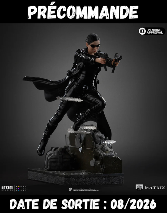 082026 - Matrix - Trinity - Statuette Iron Studio