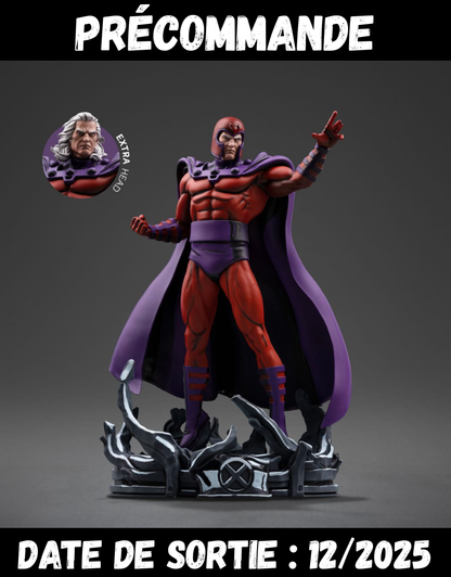112025 - Marvel - Magneto - Statuette Iron Studio