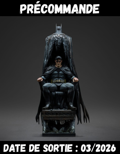 032026 - DC Comics - Batman & Bruce Wayne - Statuette Iron Studio