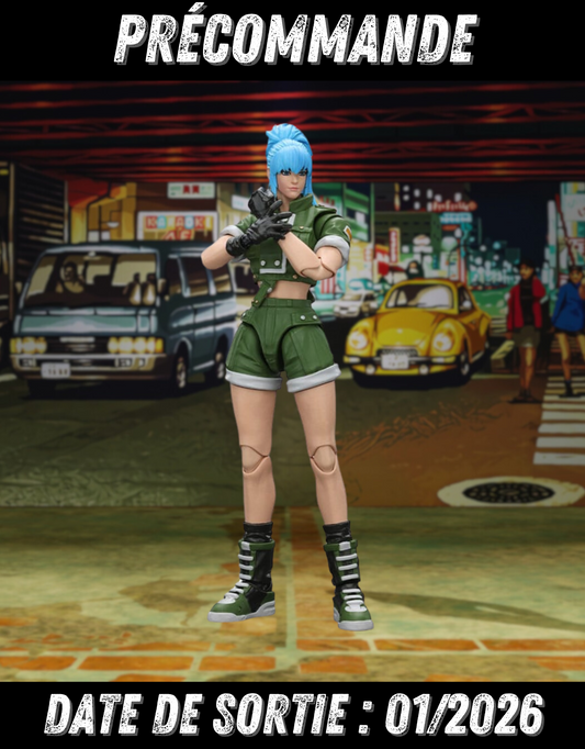 012026 - King of Fighters '98 - Leona Heirden - Figurine Articulée Joytoy