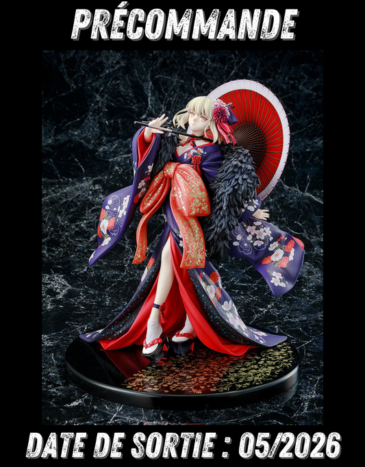 052026 - Fate/Stay night - Saber Alter(Kimono Ver.) - Statuette Kadokawa