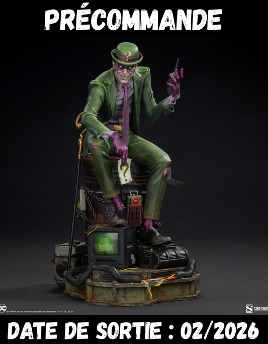 022026 - DC Comics - Riddler - Statuette Sideshow
