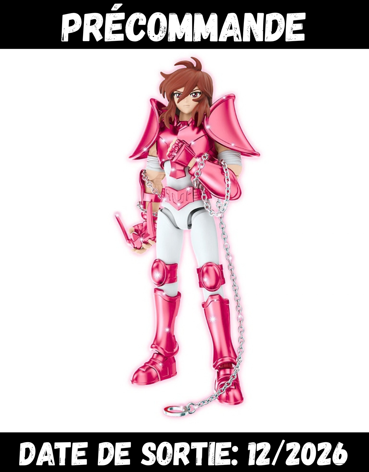 122026 - Saint-Seiya - Andromeda Shun (Champion Class) - Figurine Articulée Blokees