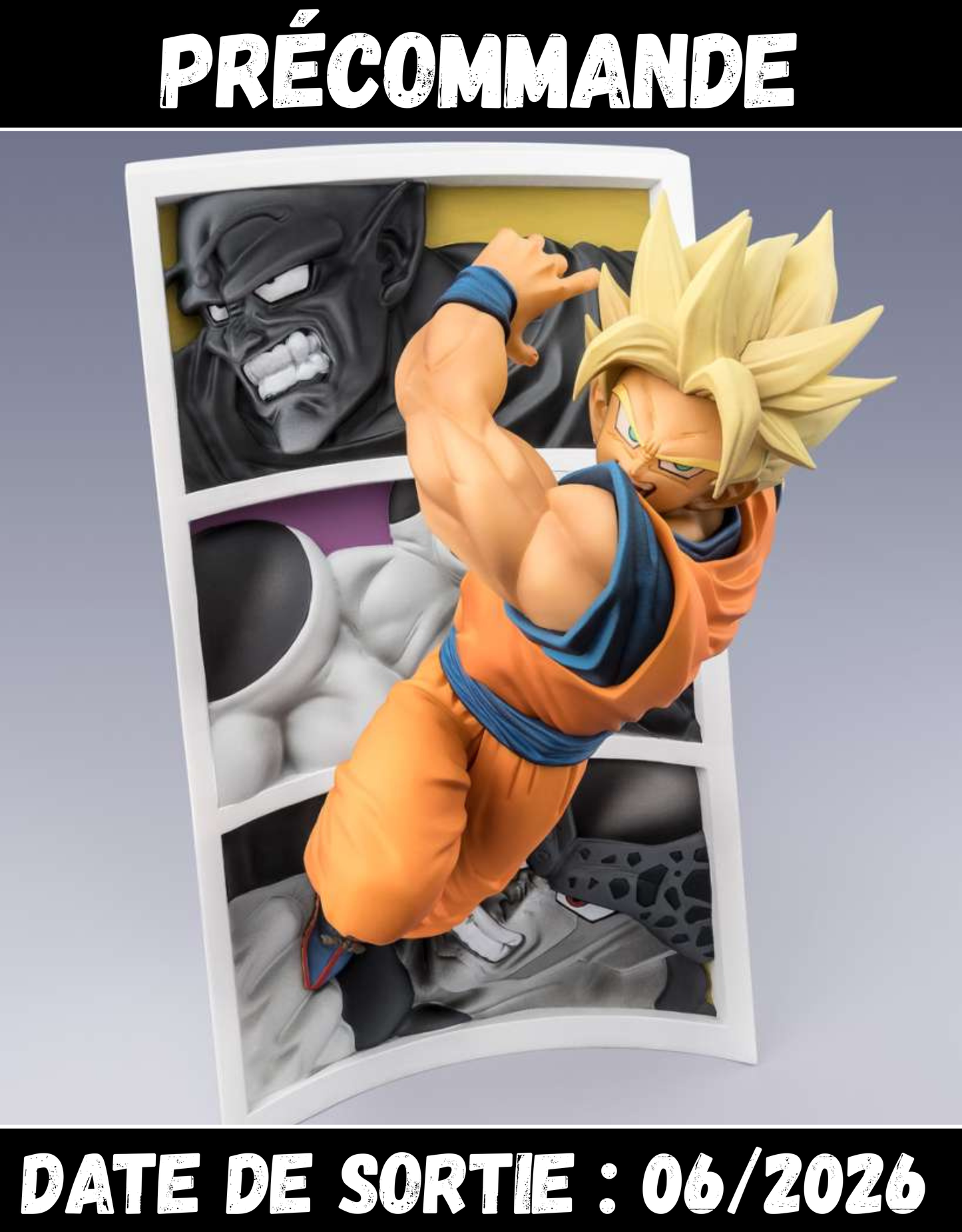 062026 - Dragon Ball Z - S.S Son Goku Trail of Battles - Statuette Tamashii Nation