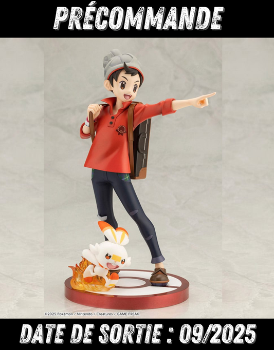 092025 - Pokémon - Victor & Flambino - Statuette Kotobukiya