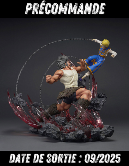 092025 - Hunter x Hunter - Kurapika VS Uvogin - Statuette Hex Collectible