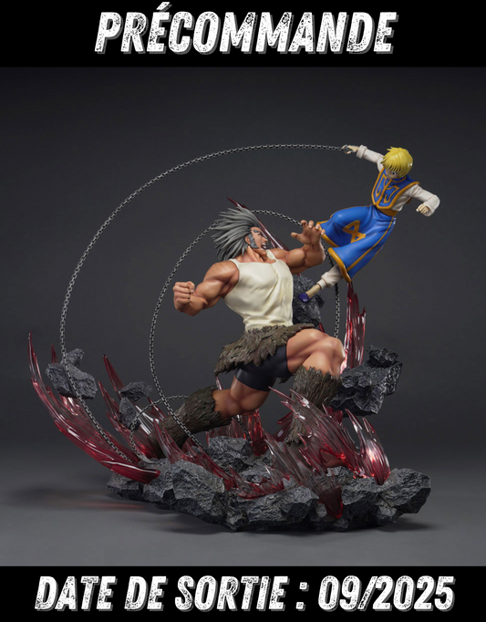 092025 - Hunter x Hunter - Kurapika VS Uvogin - Statuette Hex Collectible