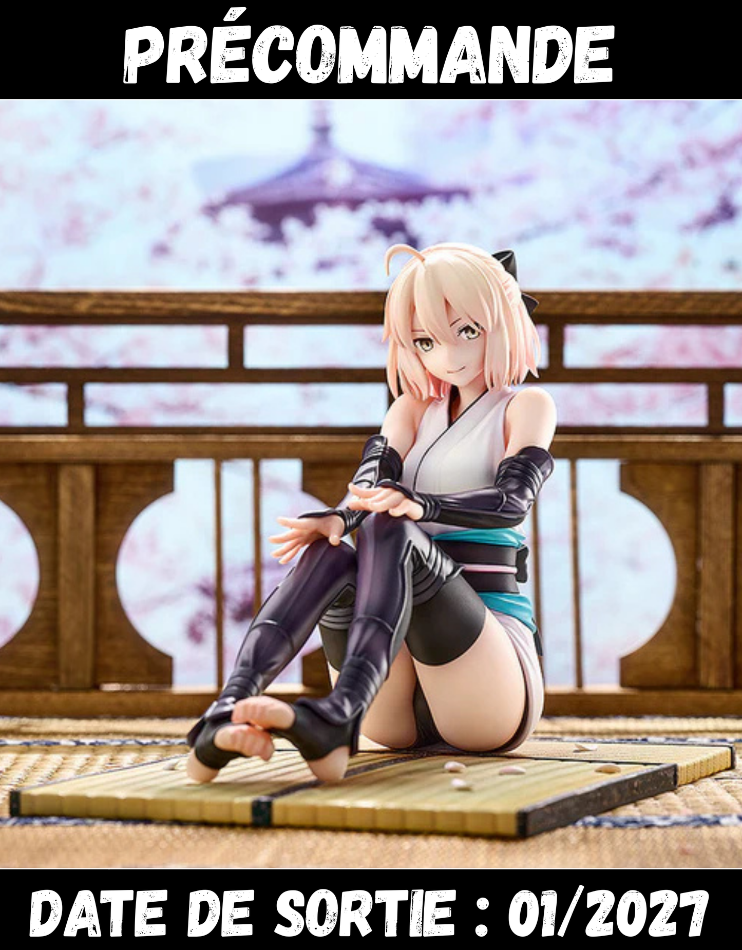 012027 - Fate/Grand Order - Saber (Class servant Okita Souji Final Ascension Ver.) - Statuette Good Smile Company