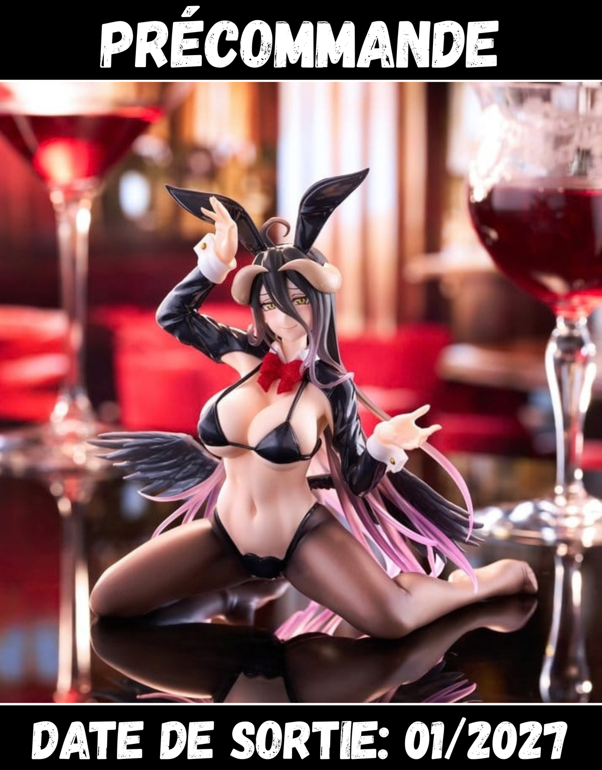 012027 - Ovelord - Albedo (Reverse Bunny Suit) - Figurine Taito