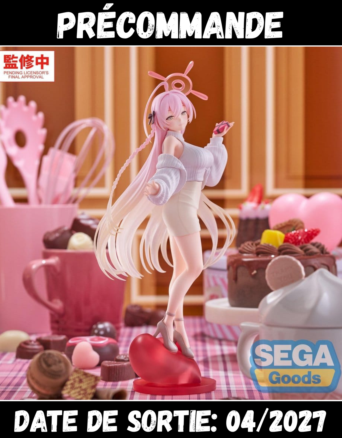042027 - Blue Archive - Hanako (Happy Valentine!!) - Figurine Sega Goods