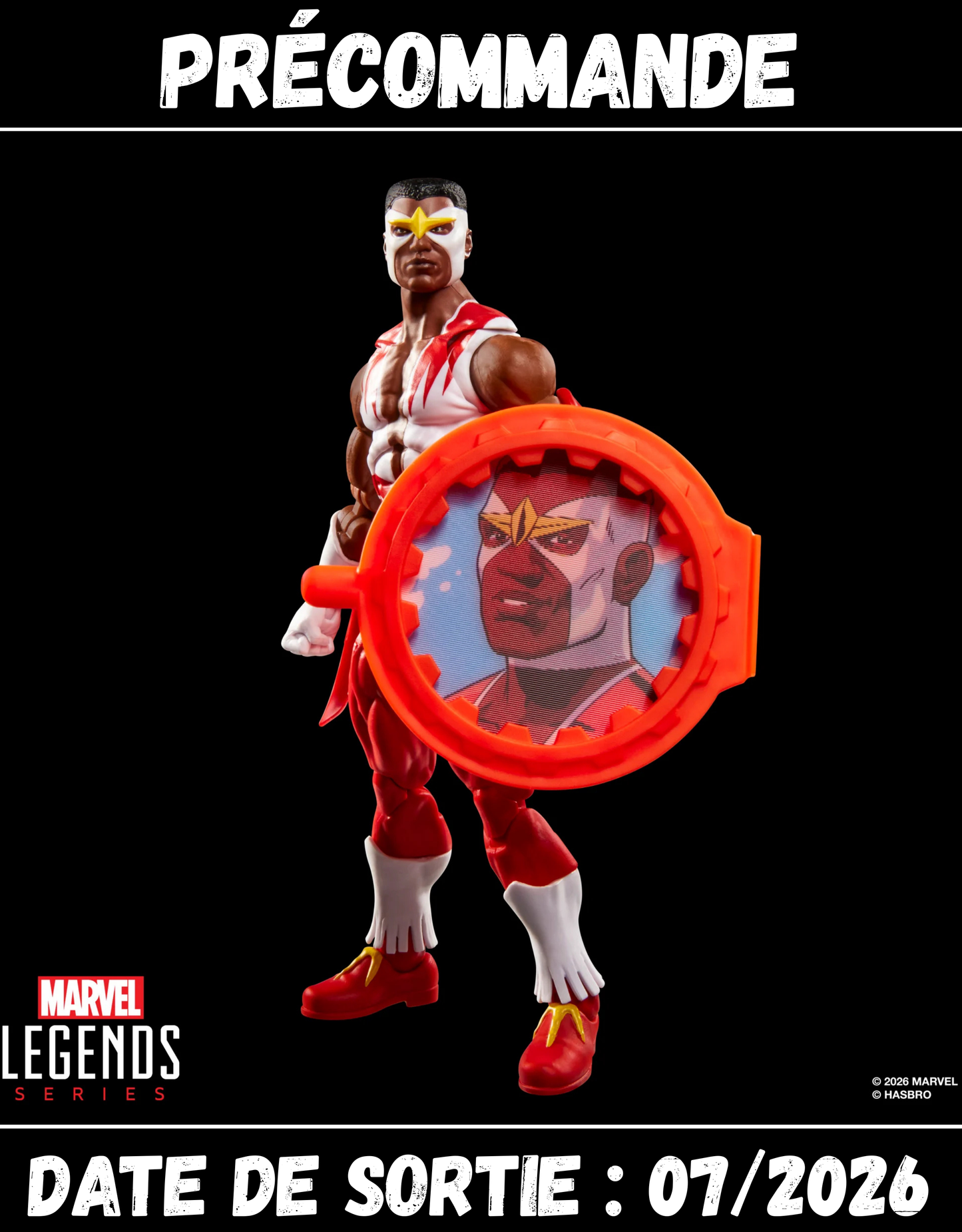 072026 - Marvel - Marvel's Falcon "Secret Wars" - Figurine Articulée Hasbro