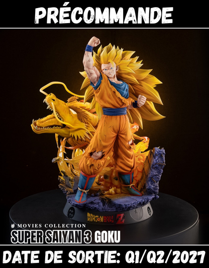 082027 - Dragon Ball Z - Goku Super Saiyan 3 (Movie Collection) - Statuette Tsume