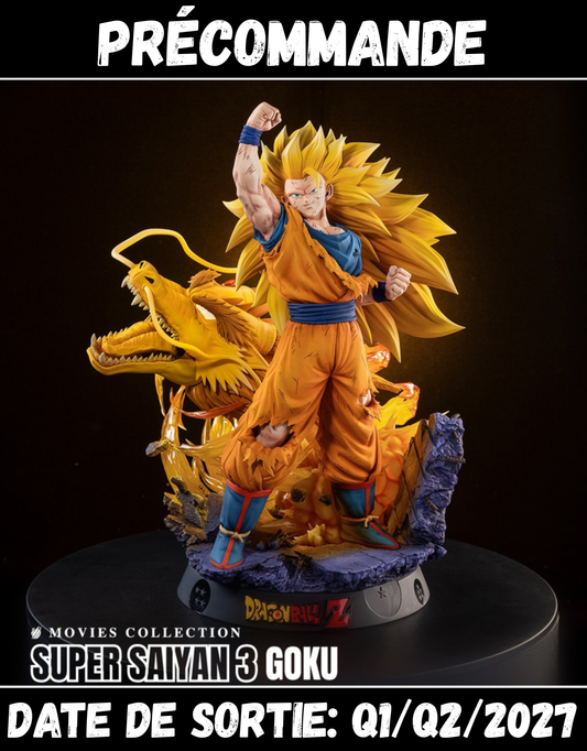 082027 - Dragon Ball Z - Goku Super Saiyan 3 (Movie Collection) - Statuette Tsume