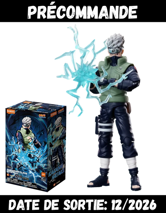 122026 - Naruto Shippuden - Kakashi Hatake (Champion Class) - Figurine Articulée Blokees