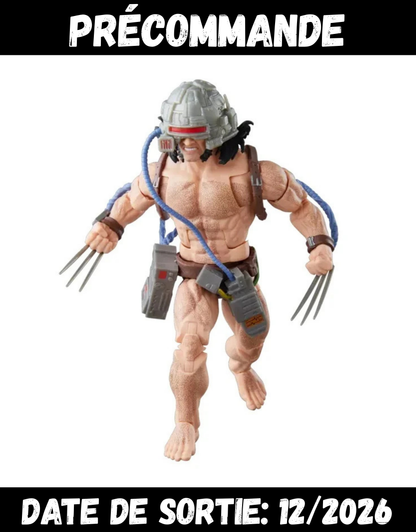 122026 - X-Men - Wolverine (Weapon X) - Figurine Articulée Hasbro