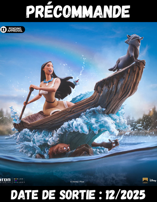 122025 - Disney - Pocahontas - Statuette Iron Studio