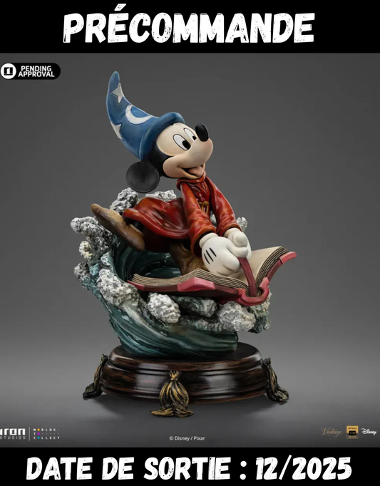 122025 - Disney - Sorcerer Mickey (Vintage Collection) - Statuette Iron Studio