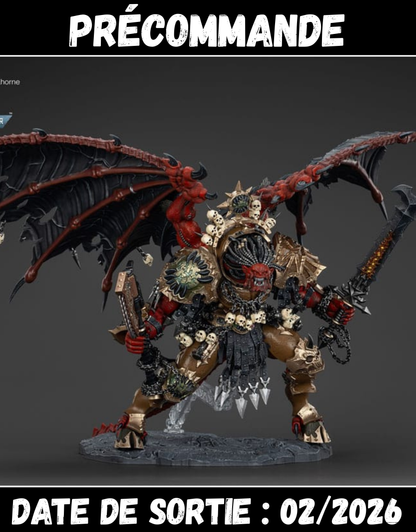 022026 - Warhammer 40k - World Eaters Angron Daemon Primarch of Khorne - Figurine Articulée JoyToy