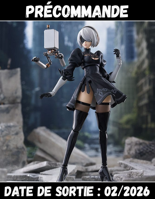 022026 - Nier:Automata Ver1.1a - 2B (YoRHa No.2 Type B) - Figurine Articulée Max Factory
