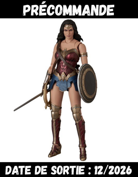 122026 - Wonder Woman - Wonder Woman Justice League Ver. - Figurine Articulée Medicom Toys