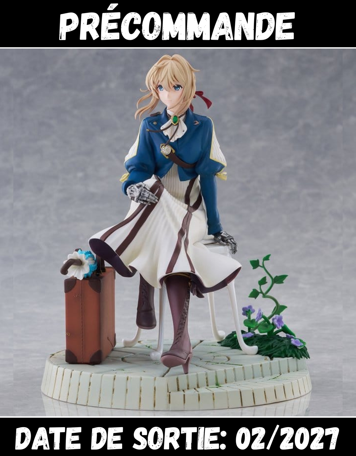 022027 - Violet Evergarden - Violet Evergarden (Dressta) - Statuette Taito
