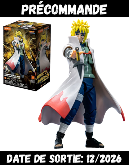 122026 - Naruto Shippuden - Minato Namikaze (Champion Class) - Figurine Articulée Blokees