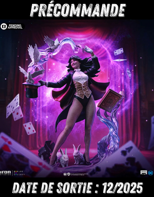 122025 - DC Comics - Zatanna - Statuette Iron Studio