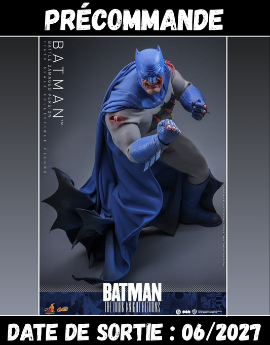 062027 - The Dark Knight Returns - Batman (Battle Damaged) – Figurine Articulée Hot Toys