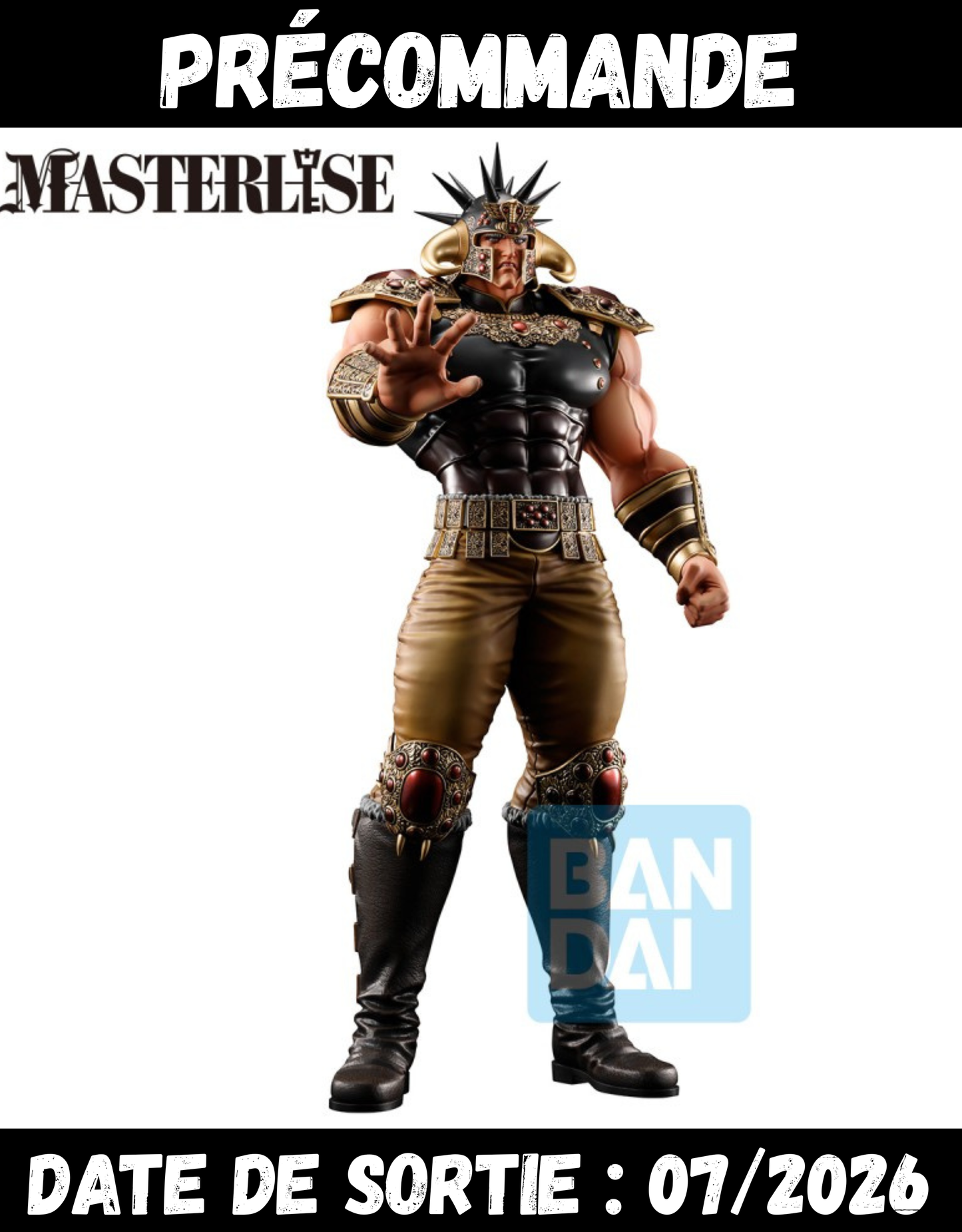 072026 - Fist of the North Star - Raoh (IchibanKuji) - Figurine Banpresto