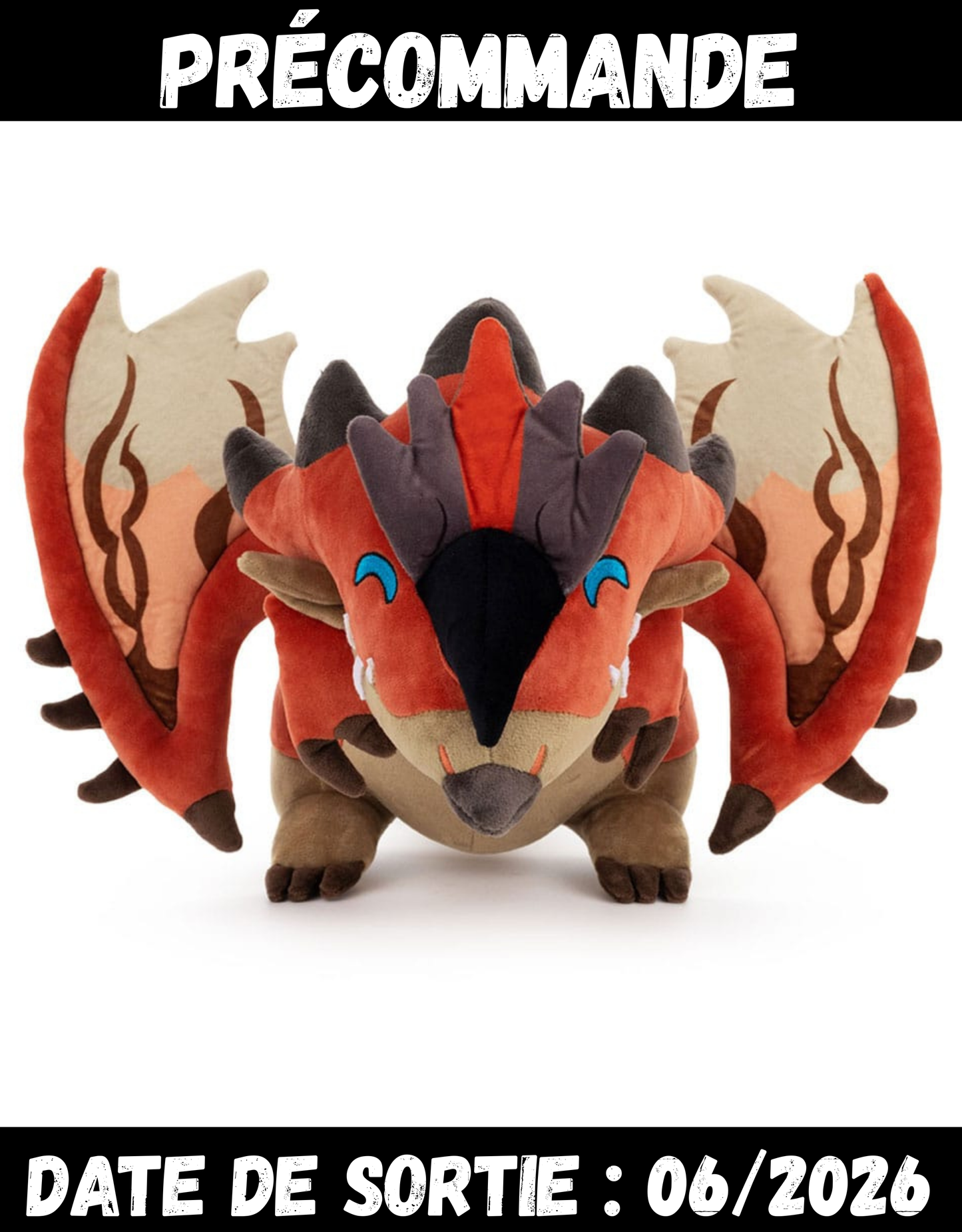 062026 - Monster Hunter Wilds - Rathalos - Peluche Youtooz