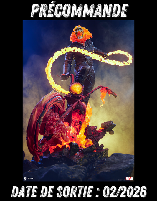 022026 - Marvel - Ghost Rider (Variante Classique) - Statuette Sideshow