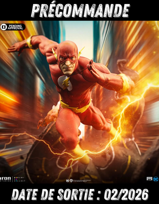 022026 - DC Comics - Flash - Statuette Iron Studio