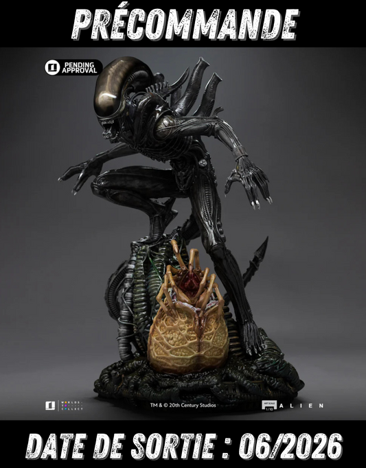 062026 - Alien - Alien Big Chap - Statuette Iron Studio