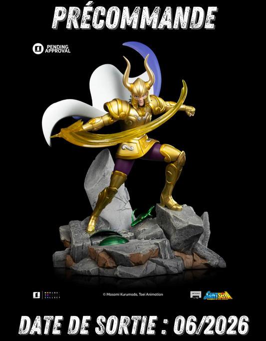 062026 - Saint-Seiya - Shura/Capricorn - Statuette Iron Studio