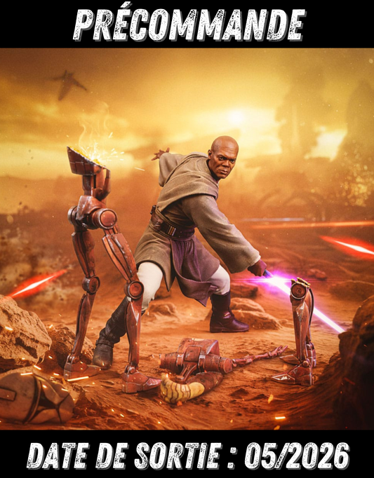052026 - Star Wars - Mace Windu - Statuette Iron Studio