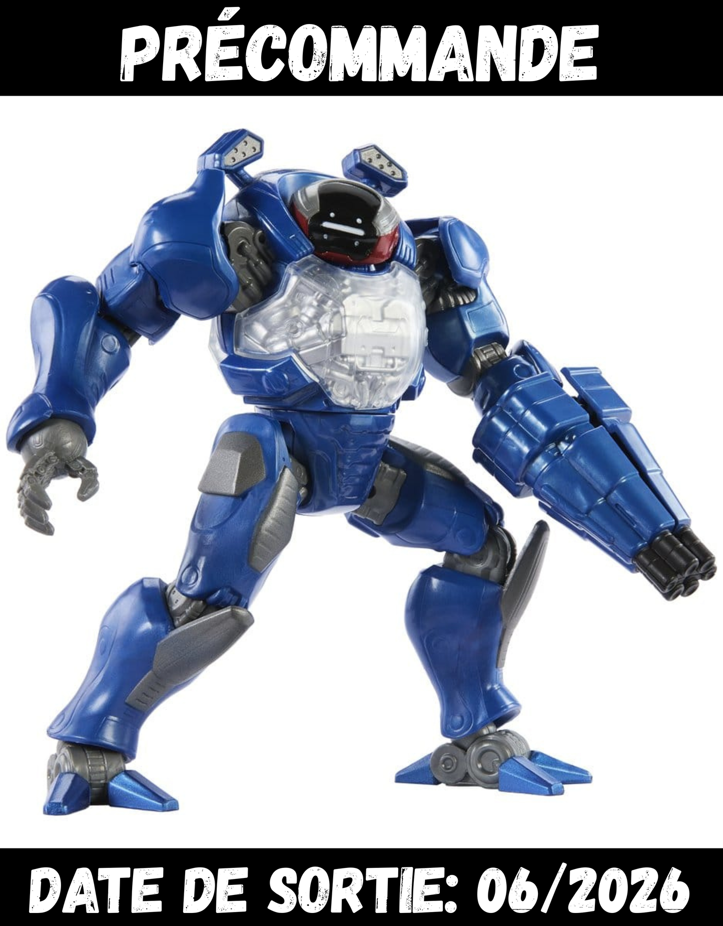 062026 - Masters of the Universe 2026 - Combat Ready Roboto – Figurine Articulée Mattel