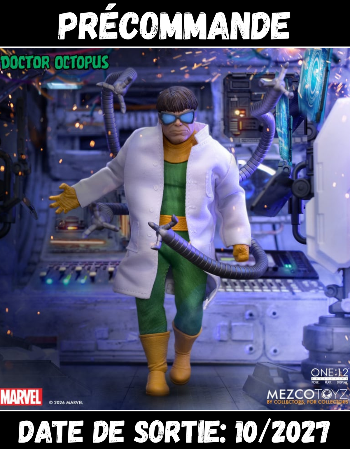 102027 - Marvel - Doctor Octopus - Figurine Articuléee Mezco Toys